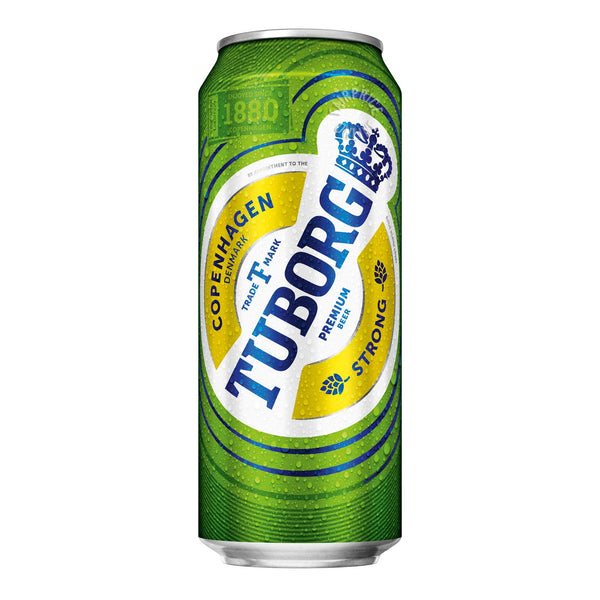 TUBORG STRONG PREMIUM BEER 490ML