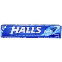 HALLS CANDY 34G MENTHOL