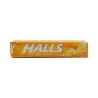 HALLS HONEY LEMON CANDY 34G