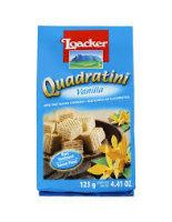 LOACKER MINI QUADRATINI VANILLA 125G