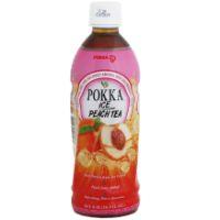 POKKA PEACH TEA 500ML