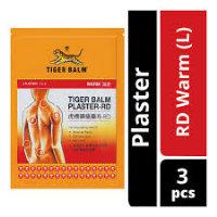 TIGER BALM MED/PLASTER RED WARM 3S