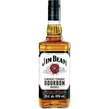 Jim Beam Bourbon Whiskey, 20 cl alc40% vol -200ml