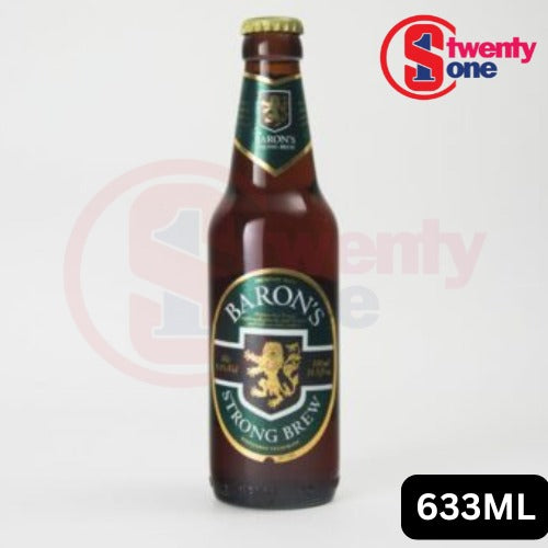 BARON'S STRONG BREW BEER ALC-8.2% 633ML