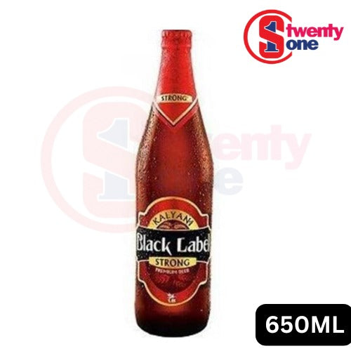 BLACK LABEL BEER 650 ML