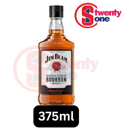 JIM BEAM WHITE BOURBAN 40% 0.375L