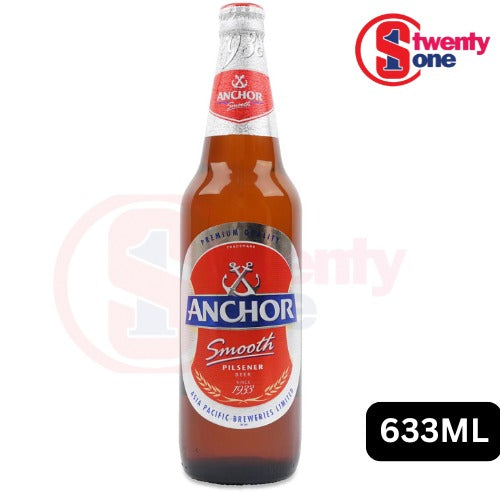 ANCHOR SMOOTH PILSENER BEER 633ML