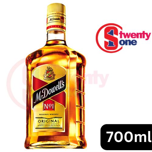MR DOWELL'S NO 1. WHISKY 42.8% -750ML