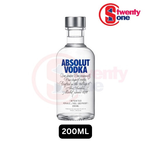 ABSOLUTE VODKA 200ML