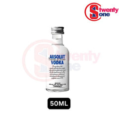 mini absolute vodka 50ml