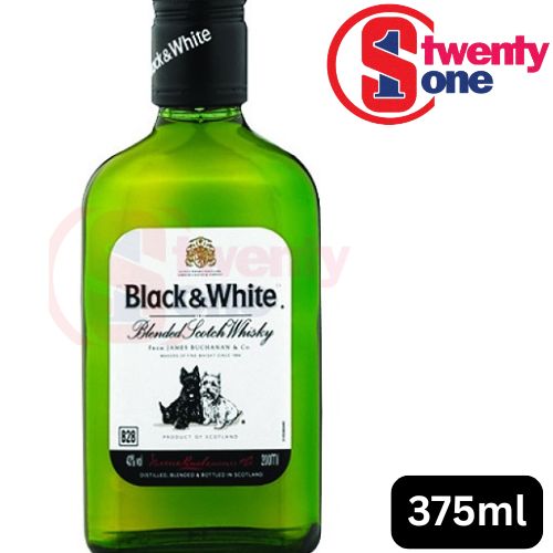 BLACK & WHITE 375ML