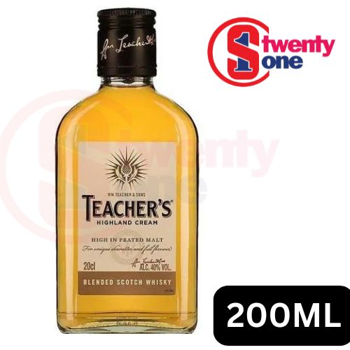 TEACHER'S HIGHLAND CREAM 40% ALC.20CLe