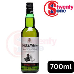 BLACK & WHITE WHISKY 700ML