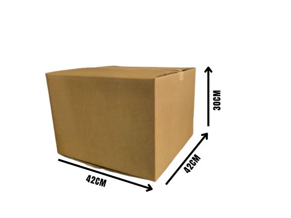 New Carton Box-42cm(L)x 42cm(W)x 30(H)