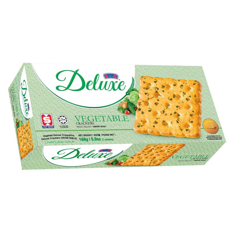 Deluxe Vegetable Crackers 168G