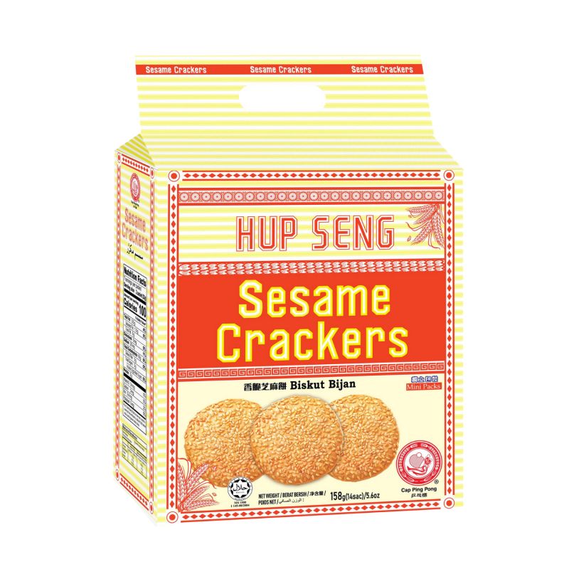 Hup Seng Sesame Crackers 158g