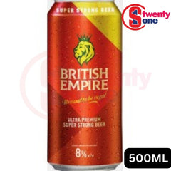 BRITISH EMPIRE SUPER STRONG BEER 500ML