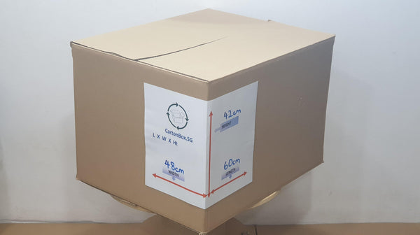 M4 New Extra Large Carton Box (XL) Size :60x48x42cmH