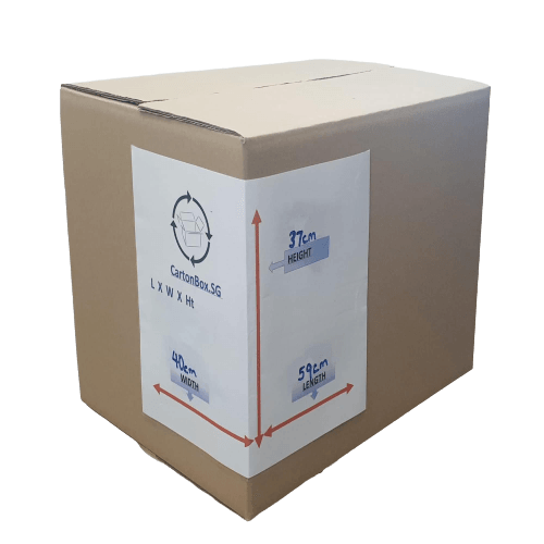 M3 Large New Carton Box (L) Size: 59x40x37cmH