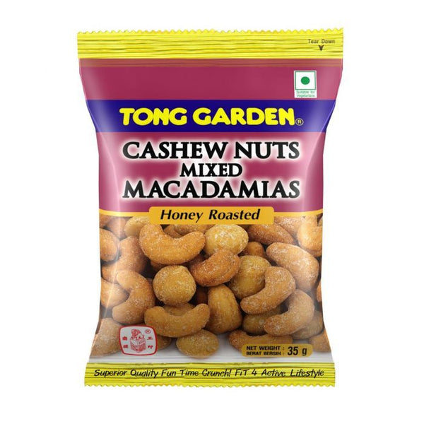 Tong Garden Cashew Nuts Mixed Macadamias -35g