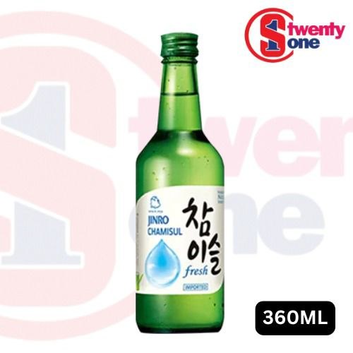 JINRO CHAMISUL ALC 17.2%  360ML