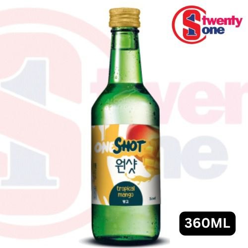 ONESHOT SOJU TROPICAL MANGO 360ml