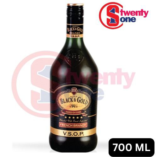 BLACK AND GOLD VSOP BRANDY 700ML