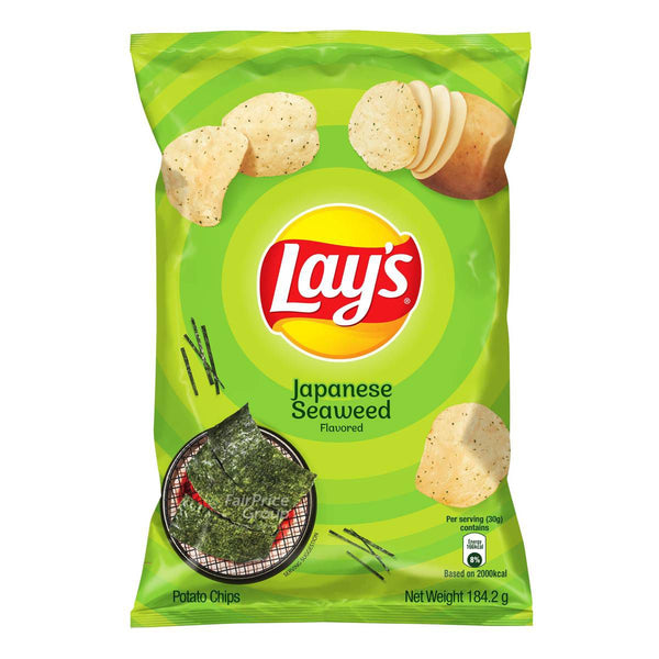 JAPANESE SEAWEED LAY'S  (184.2G)