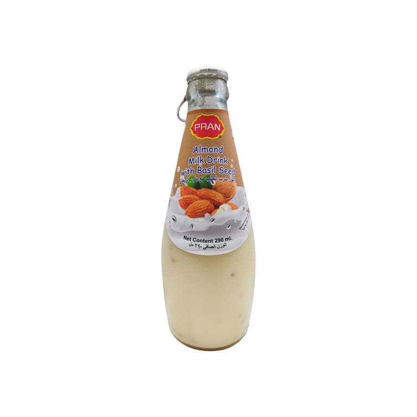 Pran Basil Seed Milk Drink With Almond Flavour 290ml