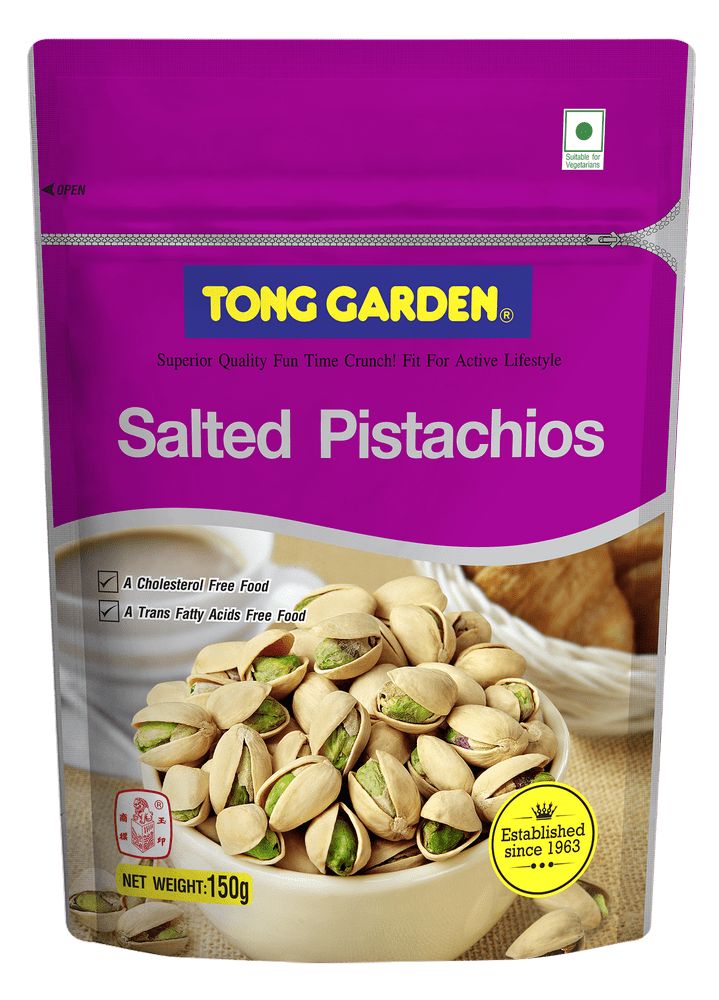 TONG GARDEN SALTED PISTACHIOS - 150G