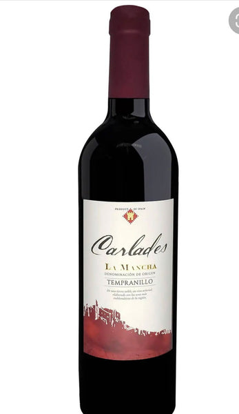 Carlades La Mancha Tempranillo 12% VOL - 750ML