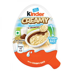 KINDER CREAMY  MILK & CRUNCHY