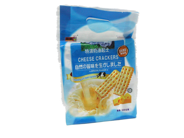 BAIRONG CHEESE BISCUIT 330G 