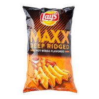 LAYS MAXX DEEP RIDGED HOT WINGS 184.2G