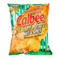 CALBEE POTATO CHIPS 80G HOT & SPICY 