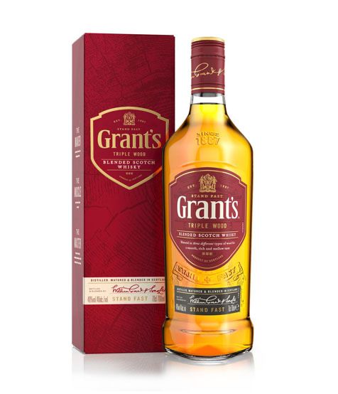 BLENDED SCOTCH WHISKEY GRANT'S TRIPLE WOOD WHISKEY 700ML