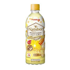 POKKA NATSBEE HONEY LEMON LESS SUGAR-500ML