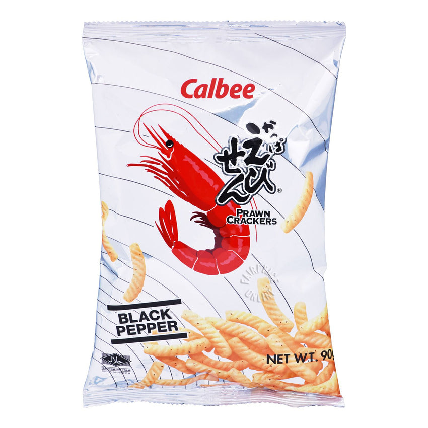 CALBEE PRAWN CRACKERS (PEPPER FLAVOUR)-90g