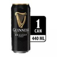 GUINNESS DRAUGHT STOUT 440ML