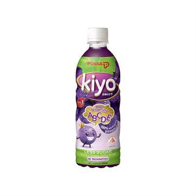 POKKA KIYO GRAPE JUICE DRINKS LESS SUGAR- 500ML