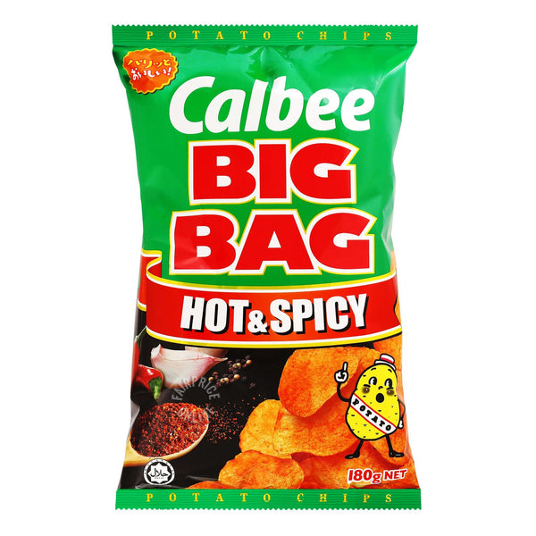 Calbee Big Bag Hot & Spicy-180 g