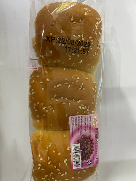 COUNTRY RED BEAN BUN 3 IN 1 -150gm