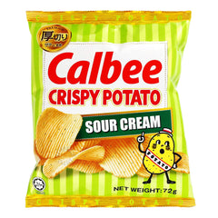 Calbee Crispy Potato Chips - Sour Cream
