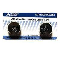 MITSUBISHI ALKALINE BUTTON CELL LR44 1.5V