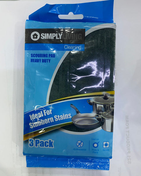 SIMPLY LIVING SCOURING PAD-3pack