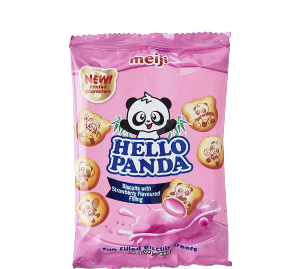 MEIJI HELLO PANDA STRAWBERRY-35G