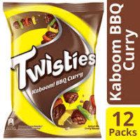 TWISTIES BBQ CURRY 65G 