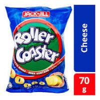 JACK & JILL ROLLER COASTER CHEESE 70G 