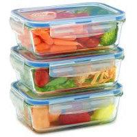 HOME LINE TAKE AWAY CONTAINERS WITH LIDS 