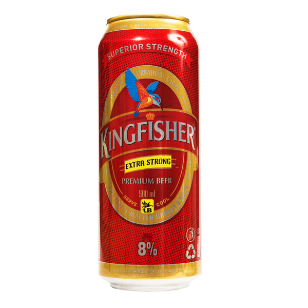 KINGFISHER EXTRA STRONG BEER 500ML